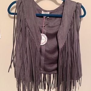 Fringe vest